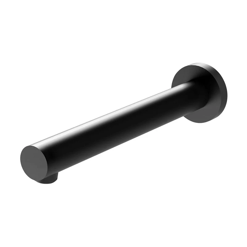 Phoenix Vivid Wall Bath Outlet 200mm - Black Matte