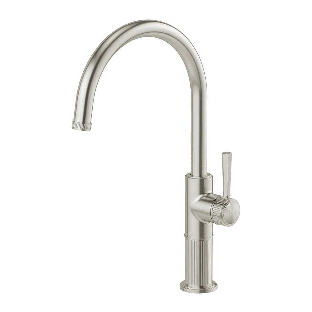 Phoenix Wiltern Sink Mixer 200mm - Brushed Nickel