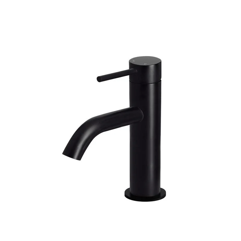 Meir Piccola Basin Mixer Tap - Black Matte