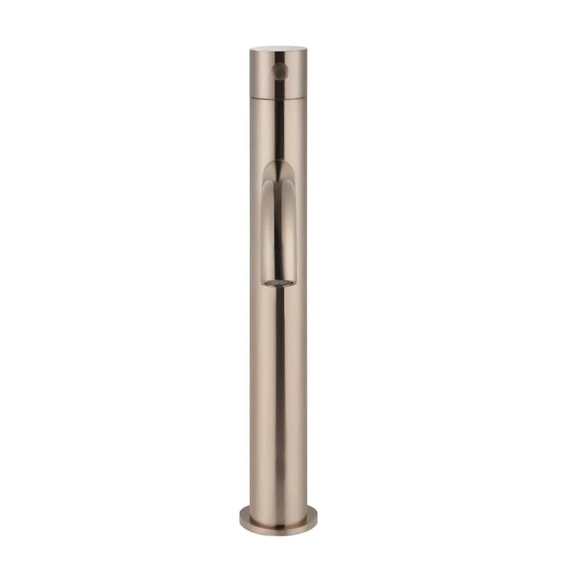 Meir Piccola Tall Basin Mixer Tap with 130mm Spout - Champagne - Image 3