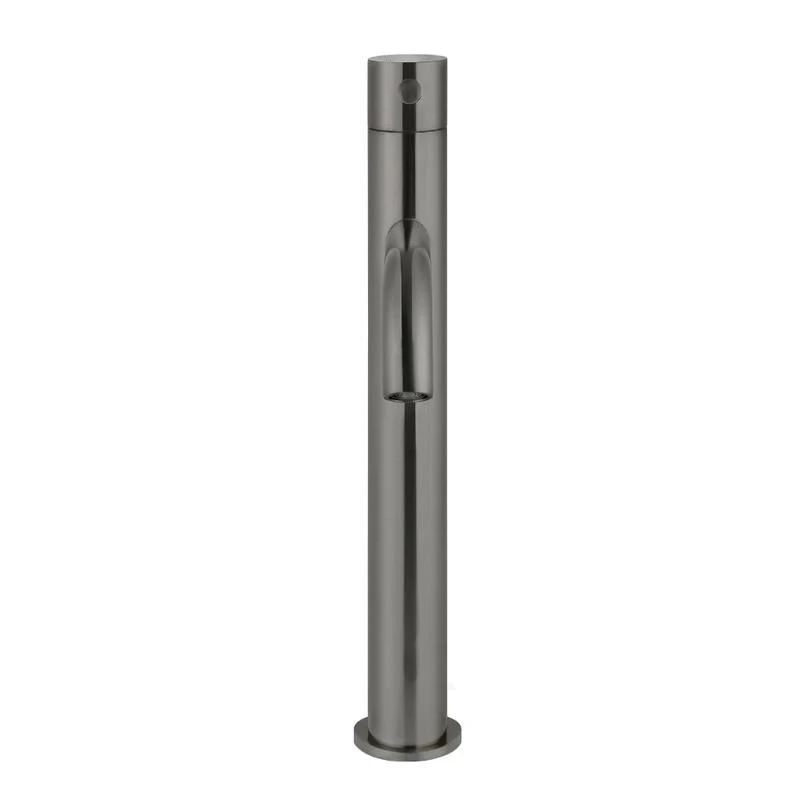 Meir Piccola Tall Basin Mixer Tap with 130mm Spout - Shadow Gun Metal - Image 3