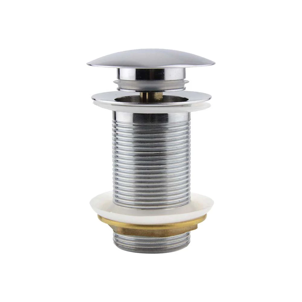 Mixx Plug & Waste Dome Pop Up 32mm - Chrome
