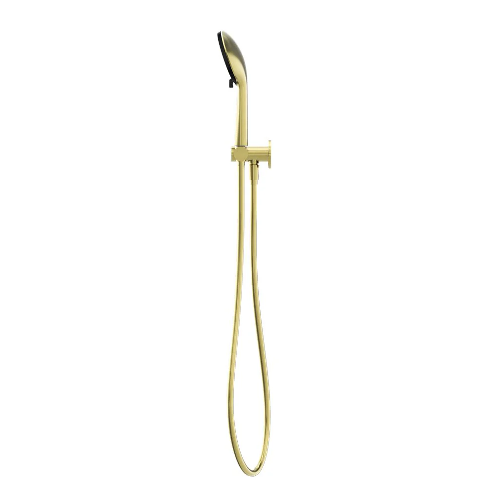 Nero Project Round Shower On Bracket - Brushed Gold - Image 3