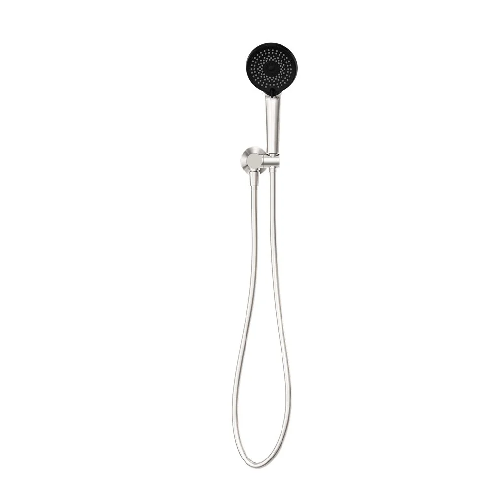 Nero Project Round Shower On Bracket - Brushed Nickel - Image 2