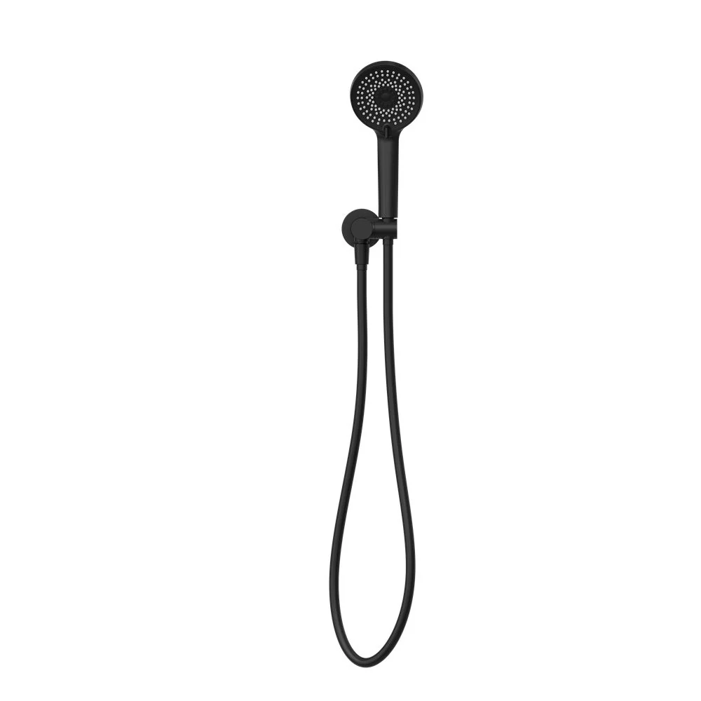 Nero Project Round Shower On Bracket - Black Matte - Image 2