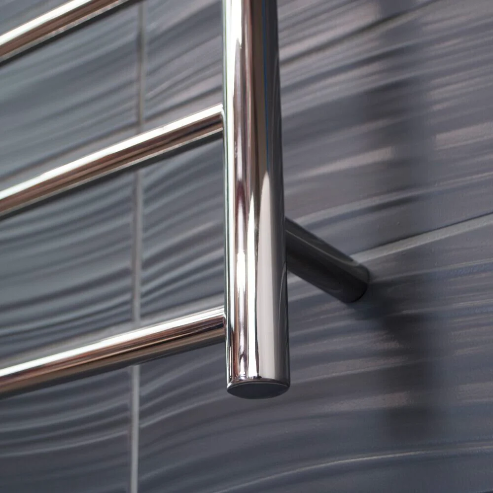 Radiant Non-Heated Round Ladder 600 x 1130mm - Mirror Polished - Image 2