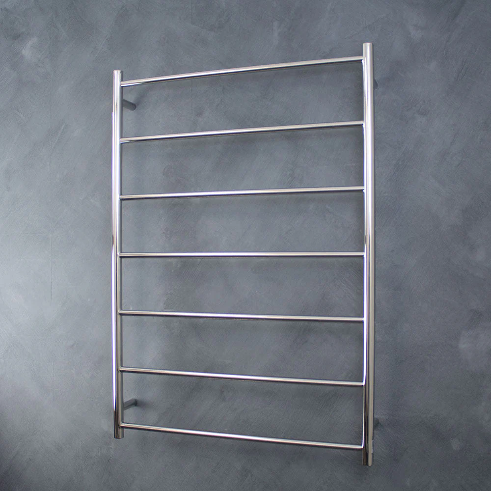 Radiant Non-Heated Round Ladder 800 x 1130mm - Mirror Polished