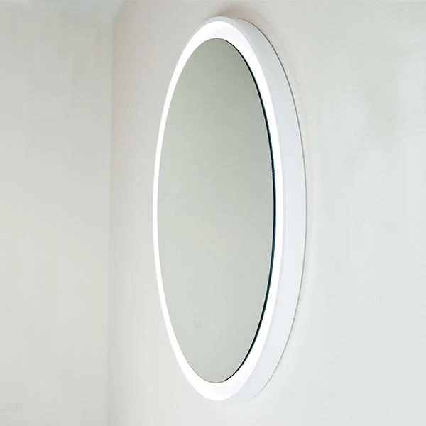 Remer Eclipse LED Mirror with Demister & Light Colour Switch - Dimmable - Image 4