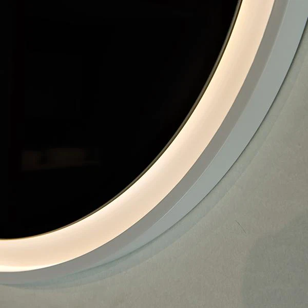 Remer Eclipse LED Mirror with Demister & Light Colour Switch - Dimmable - Image 7