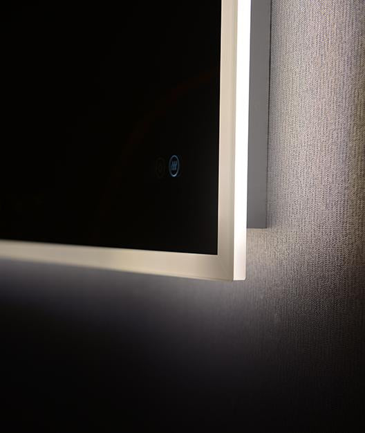 Remer Kara Premium LED Mirror with Demister, Bluetooth Speaker and Light Colour Switch - Image 5