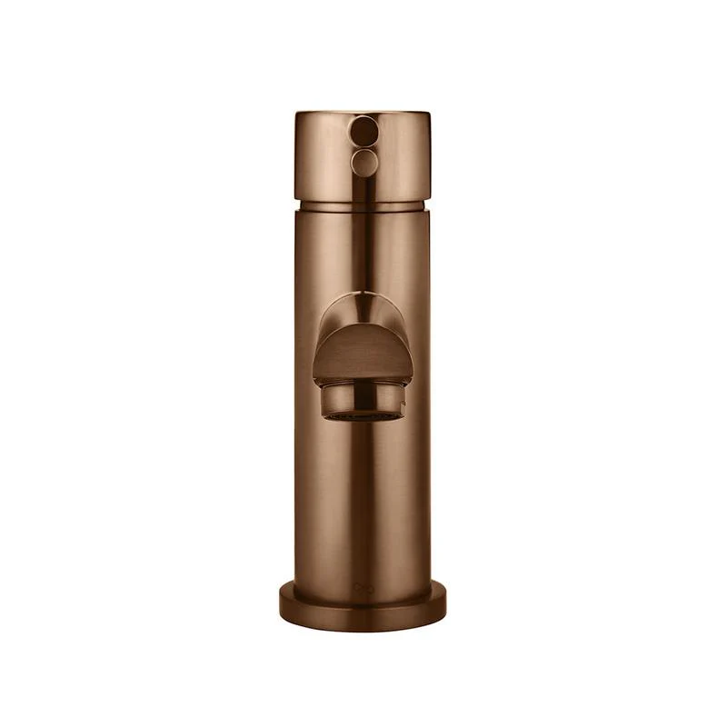 Meir Round Basin Mixer Tap - Lustre Bronze - Image 2