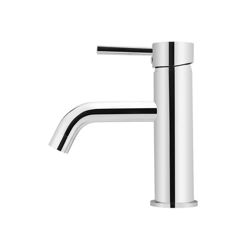 Meir Round Basin Mixer Tap Curved - Polished Chrome - Image 2