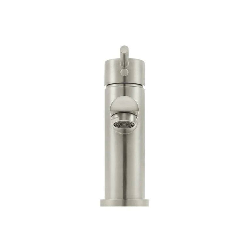Meir Round Basin Mixer Tap - PVD Brushed Nickel - Image 4