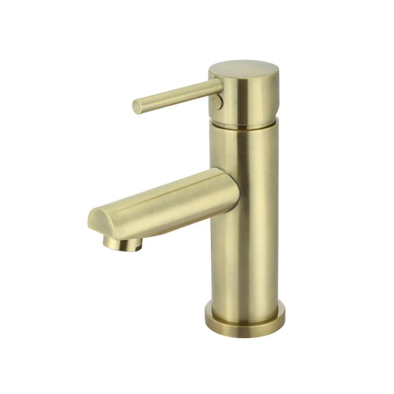 Meir Round Basin Mixer Tap - PVD Tiger Bronze