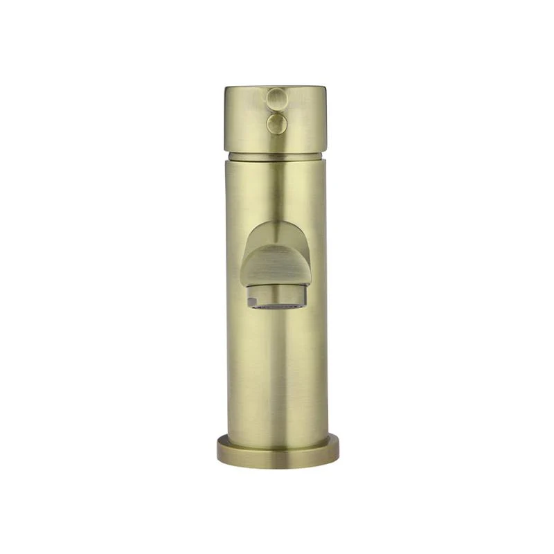 Meir Round Basin Mixer Tap - PVD Tiger Bronze - Image 3