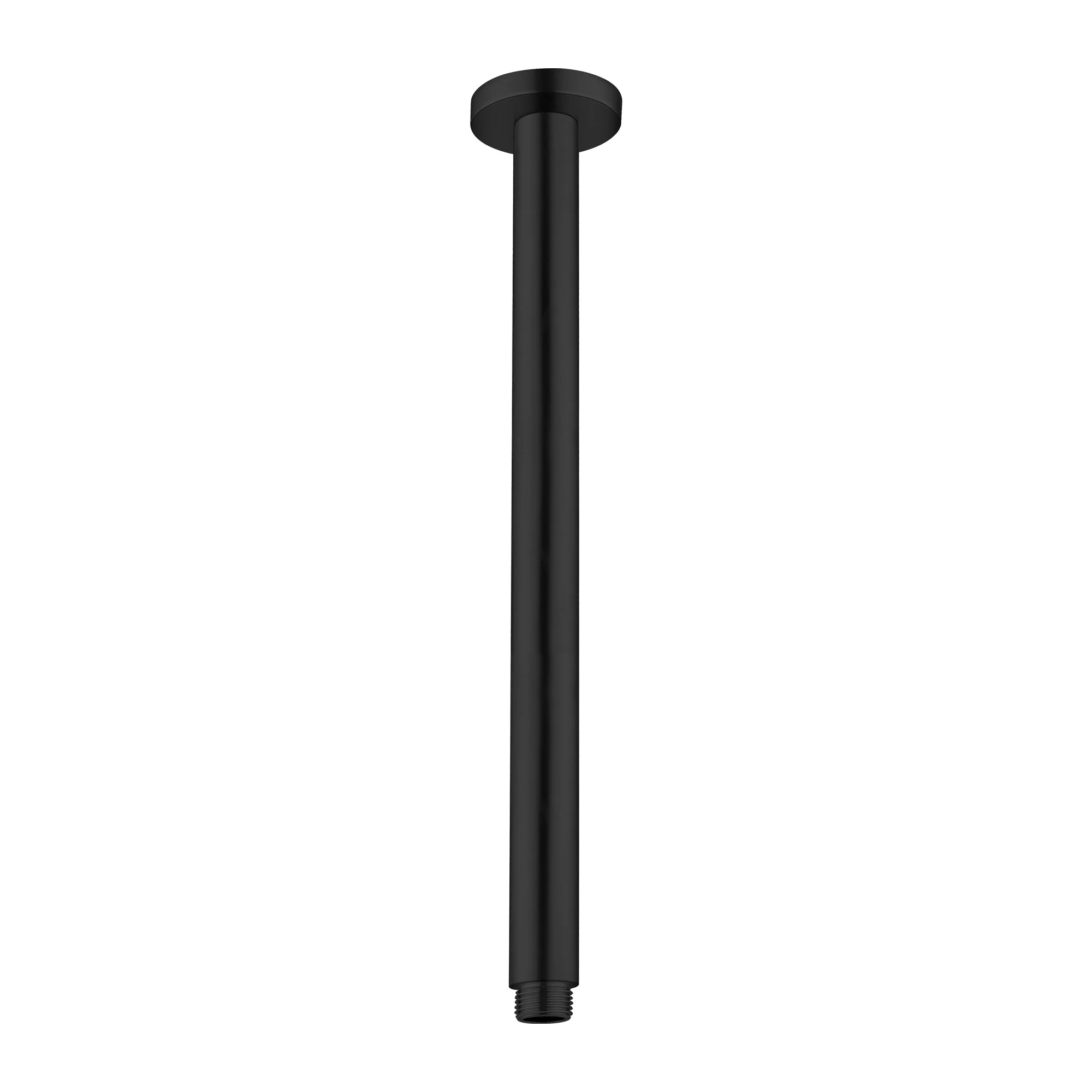 Nero Round Ceiling Arm - Black Matte