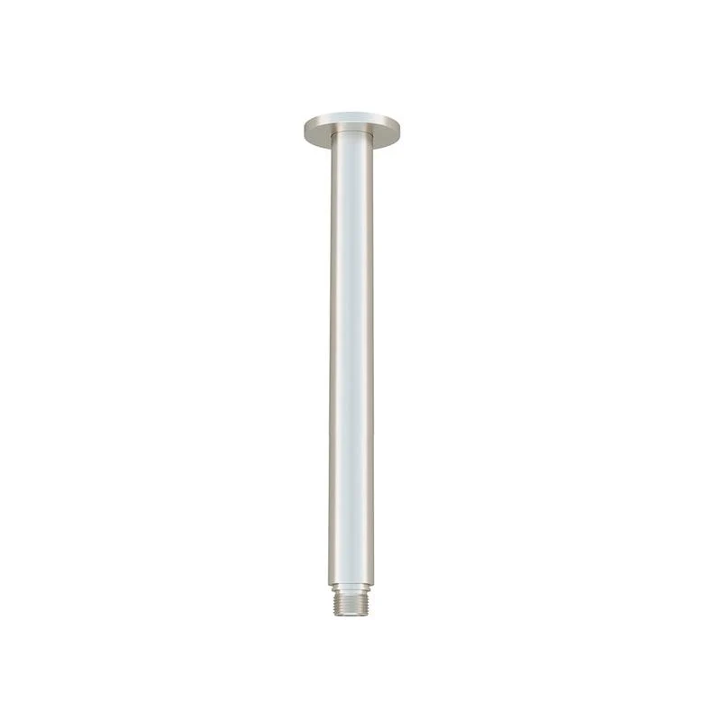 Meir Round Ceiling Shower Arm 300mm - PVD Brushed Nickel