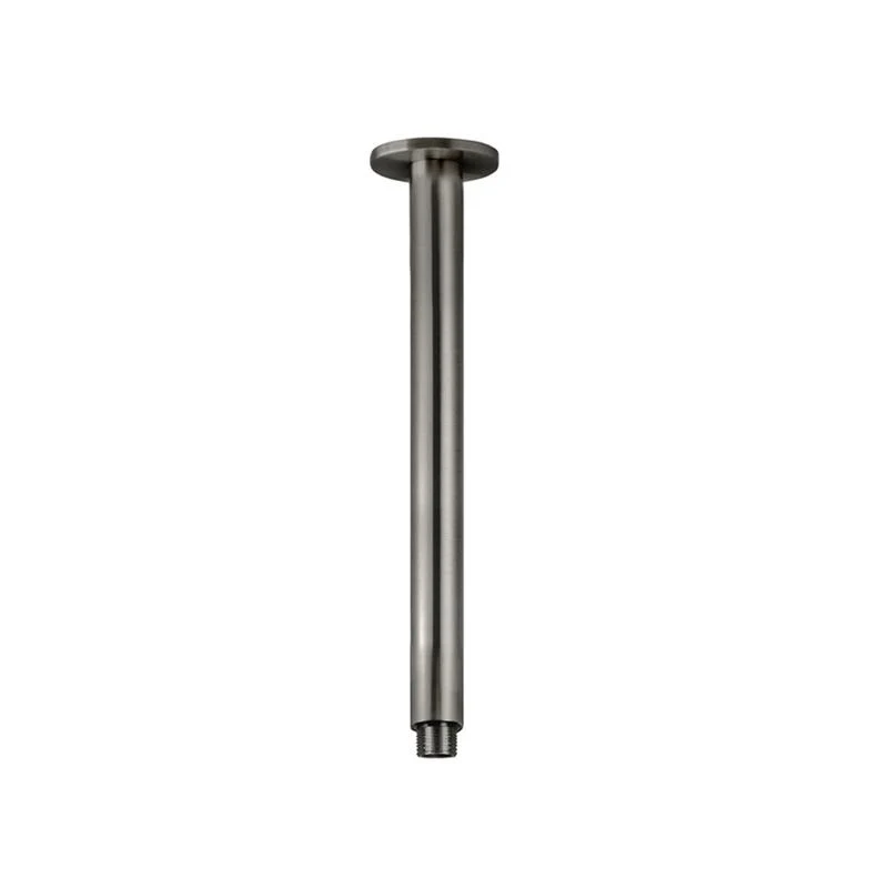 Meir Round Ceiling Shower Arm 300mm - Shadow Gun Metal