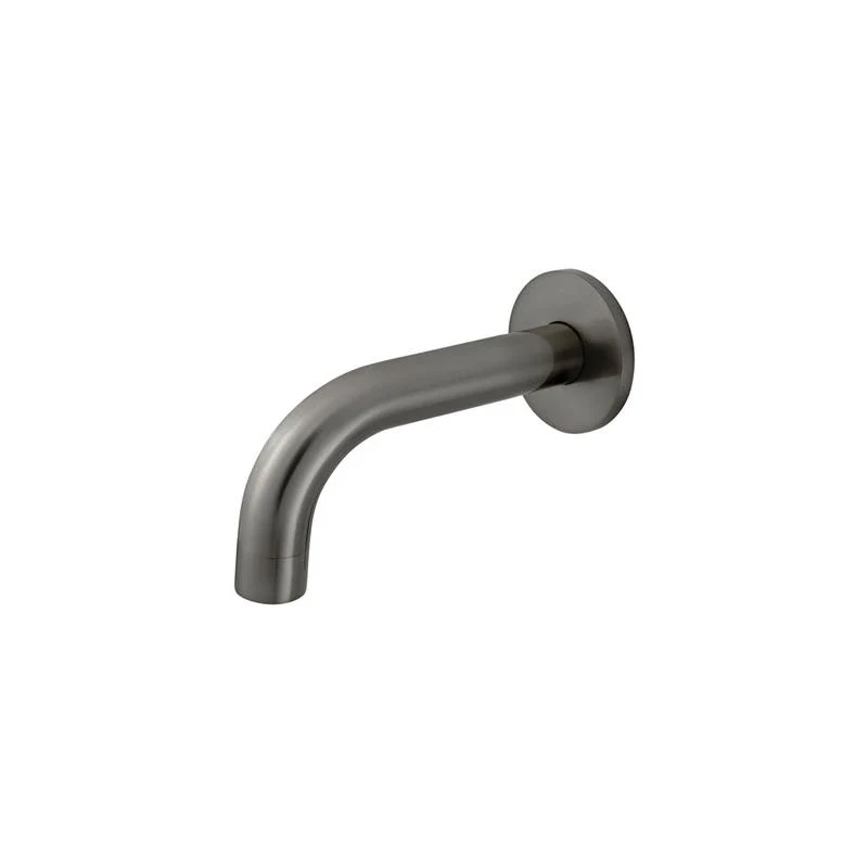 Meir Universal Round Curved Spout 130mm - Shadow Gun Metal