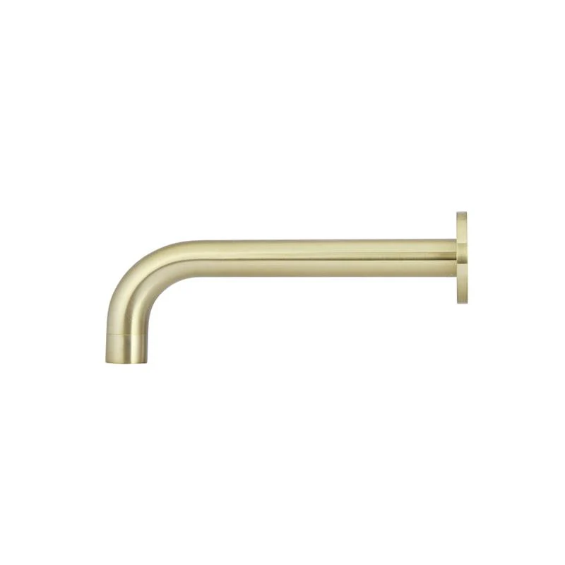 Meir Universal Round Curved Spout - PVD Tiger Bronze - Image 2