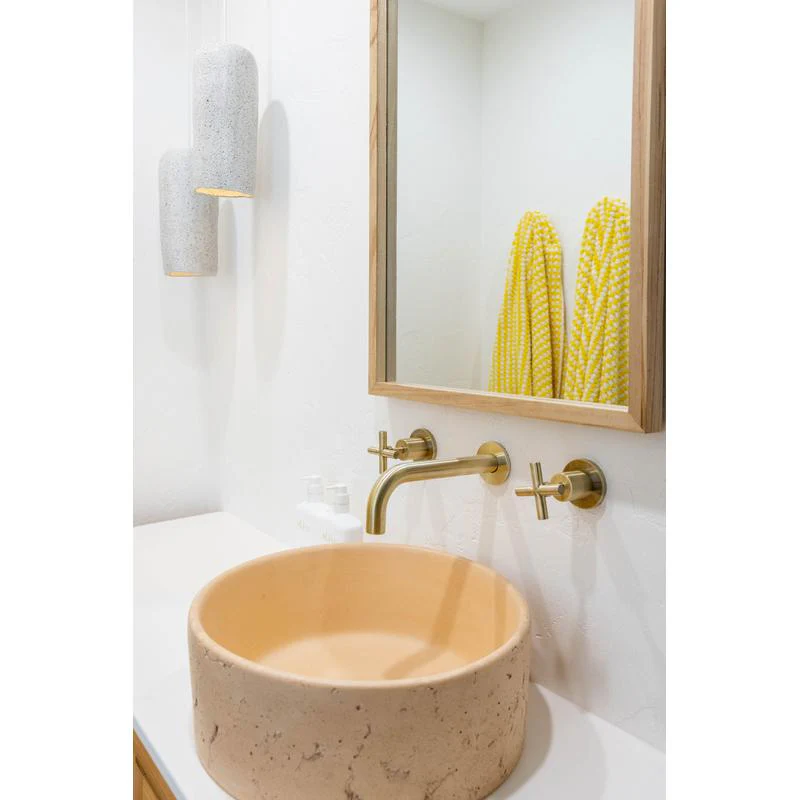 Meir Universal Round Curved Spout - PVD Tiger Bronze - Image 5
