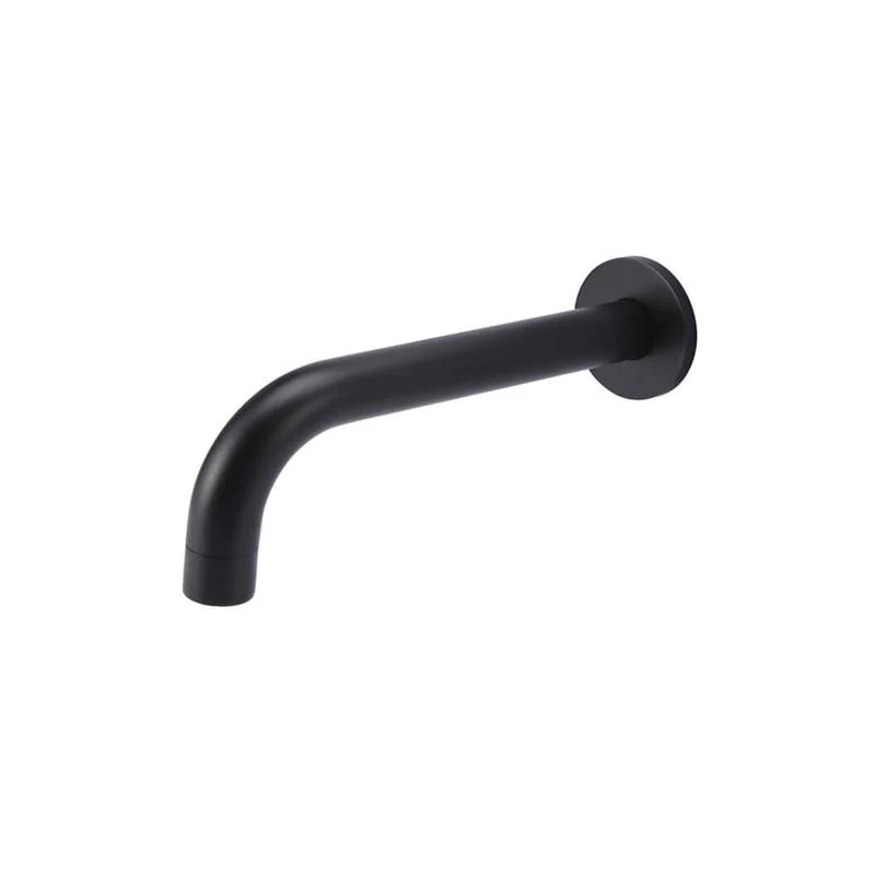 Meir Universal Round Curved Spout - Black Matte