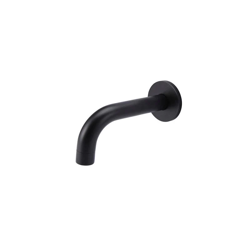 Meir Universal Round Curved Spout 130mm - Black Matte