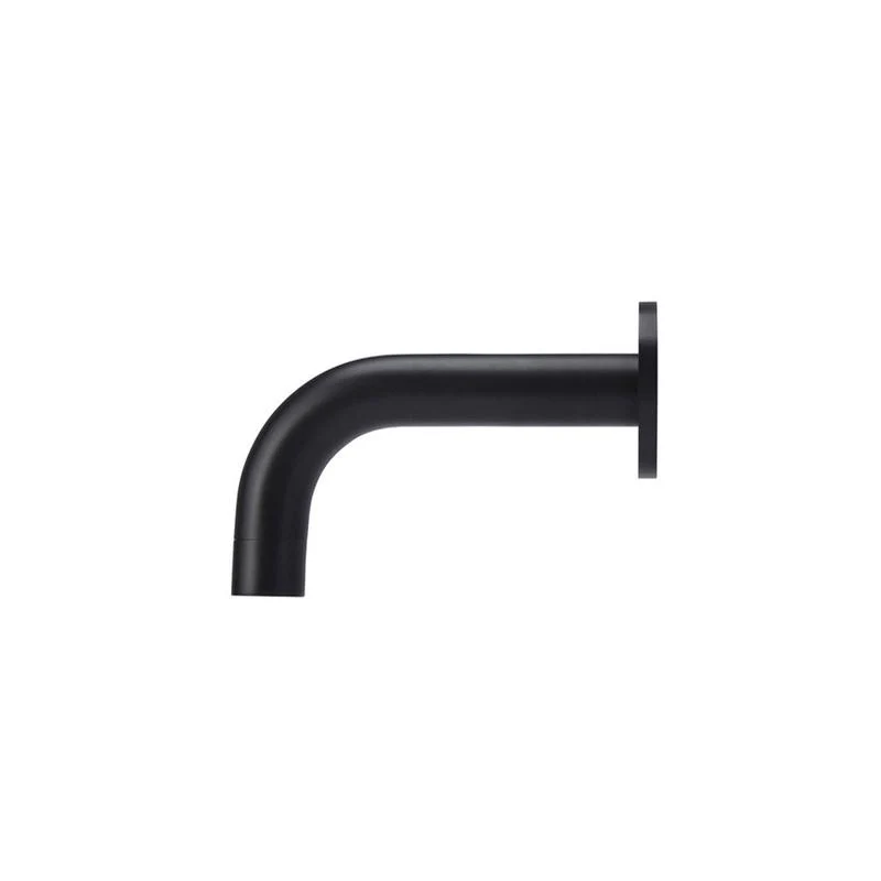 Meir Universal Round Curved Spout 130mm - Black Matte - Image 2
