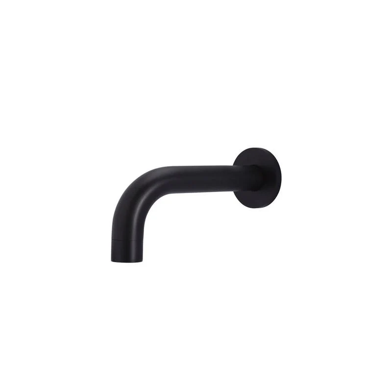 Meir Universal Round Curved Spout 130mm - Black Matte - Image 3