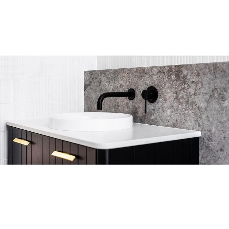 Meir Universal Round Curved Spout - Black Matte - Image 4