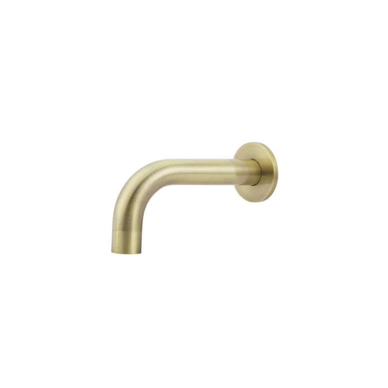 Meir Universal Round Curved Spout 130mm - PVD Tiger Bronze - Image 3