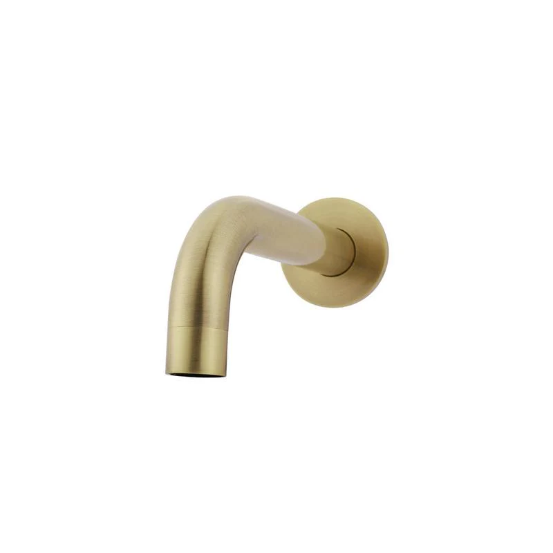 Meir Universal Round Curved Spout 130mm - PVD Tiger Bronze - Image 4