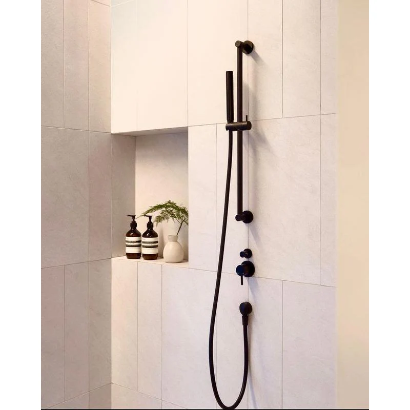 Meir Round Diverter Mixer Trim Kit (In-wall Body Not Included) - Black Matte - Image 4