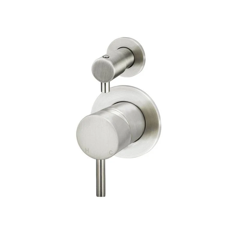 Meir Round Diverter Mixer Trim Kit (In-wall Body Not Included) - PVD Brushed Nickel