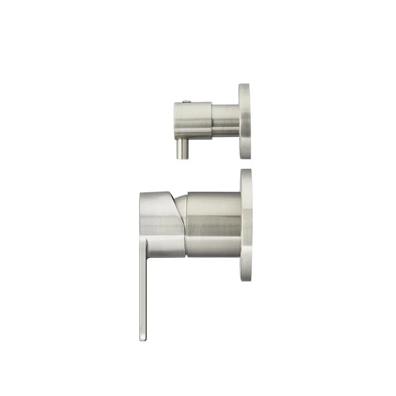 Meir Round Diverter Mixer Paddle Handle Trim Kit (In-wall Body Not Included) - PVD Brushed Nickel - Image 2