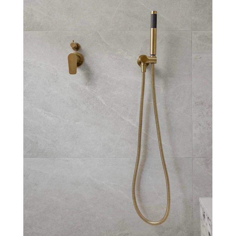 Meir Round Diverter Mixer Paddle Handle Trim Kit (In-wall Body Not Included) - PVD Tiger Bronze - Image 3