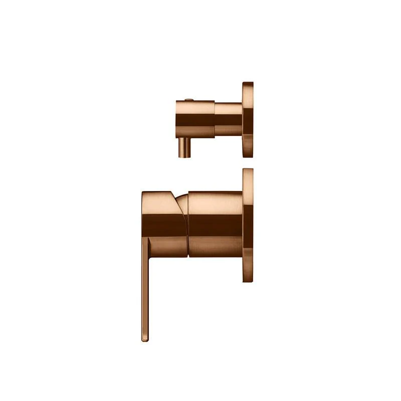 Meir Round Diverter Mixer Paddle Handle Trim Kit (In-wall Body Not Included) - Lustre Bronze - Image 2