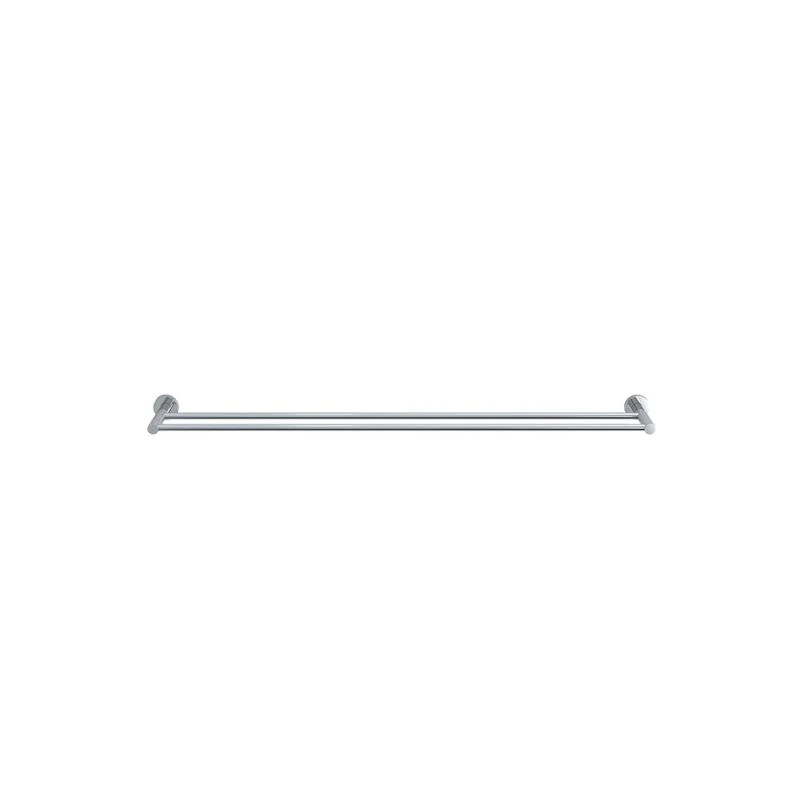 Meir Round Double Towel Rail 900mm - Polished Chrome - Image 2