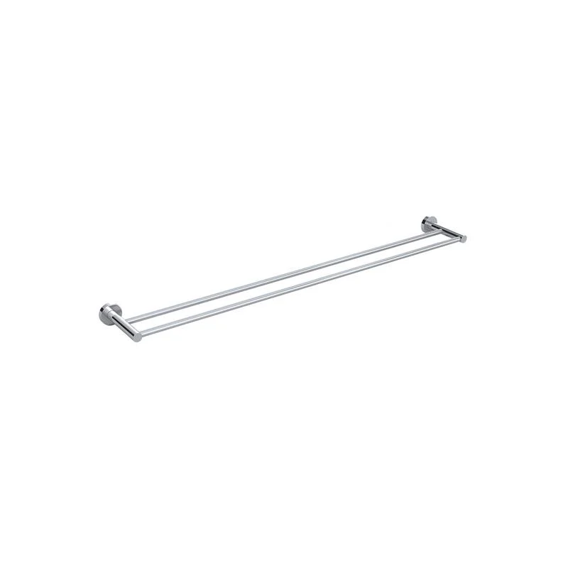 Meir Round Double Towel Rail 900mm - Polished Chrome - Image 4