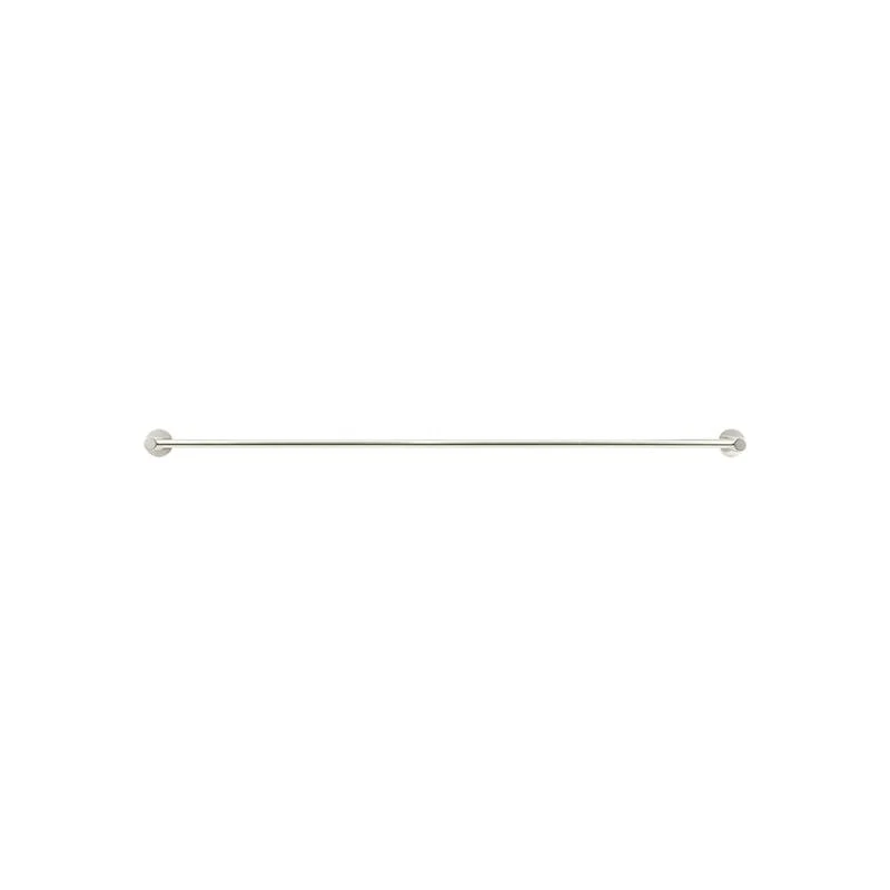 Meir Round Double Towel Rail 900mm - PVD Brushed Nickel - Image 3