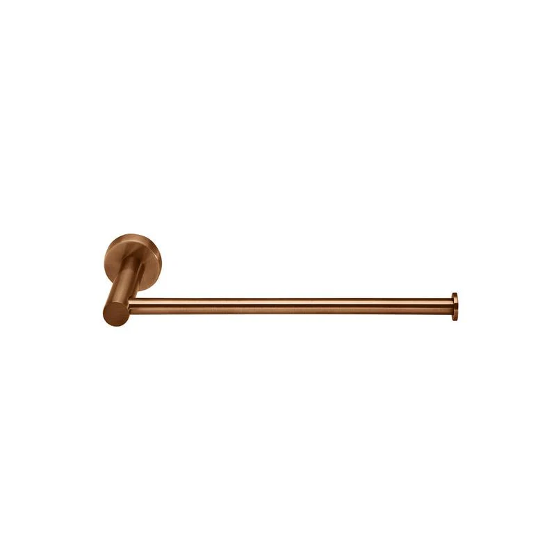 Meir Round Guest Towel Rail - Lustre Bronze - Image 3