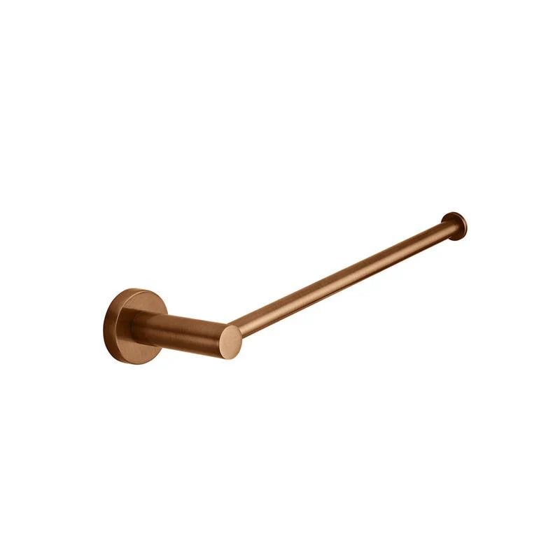 Meir Round Guest Towel Rail - Lustre Bronze - Image 4