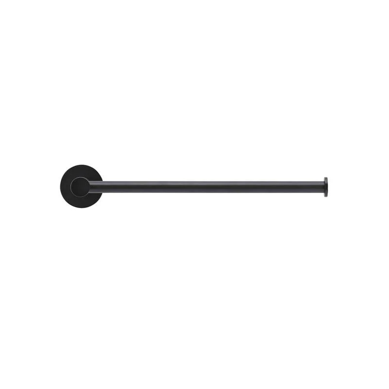 Meir Round Guest Towel Rail - Black Matte - Image 2