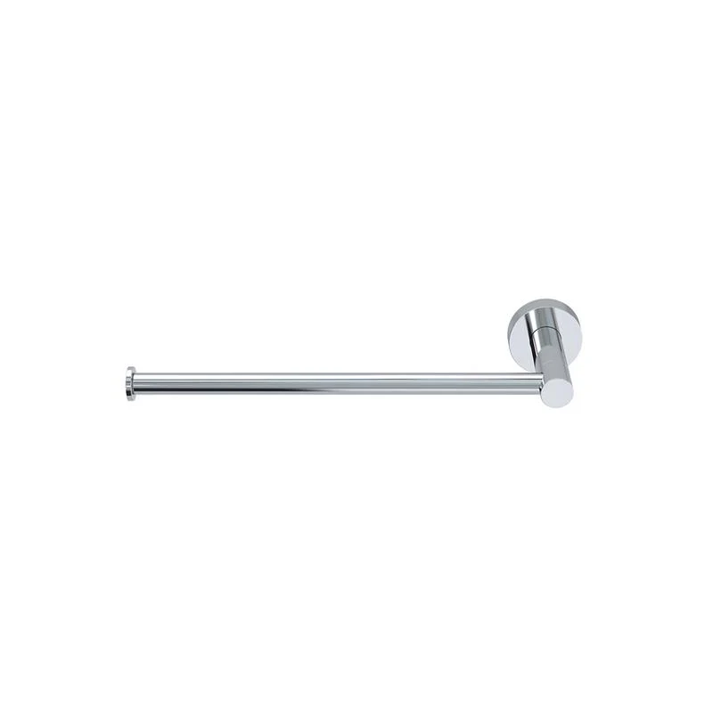 Meir Round Guest Towel Rail - Polished Chrome - Image 4