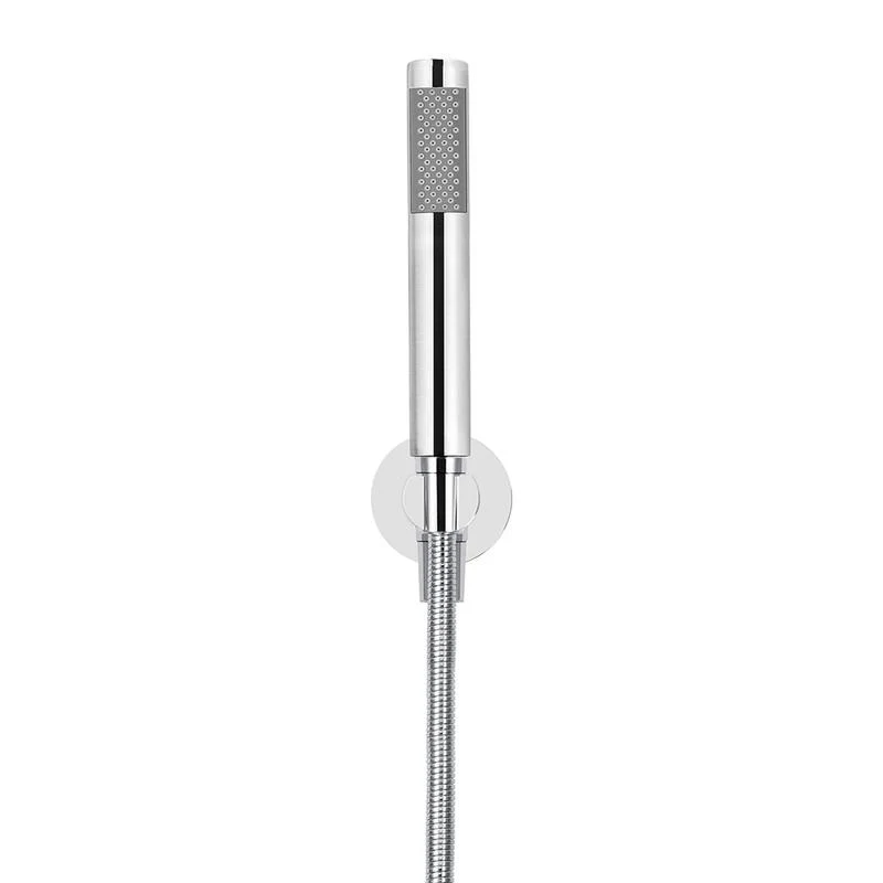 Meir Round Hand Shower on Fixed Bracket - Chrome - Image 2