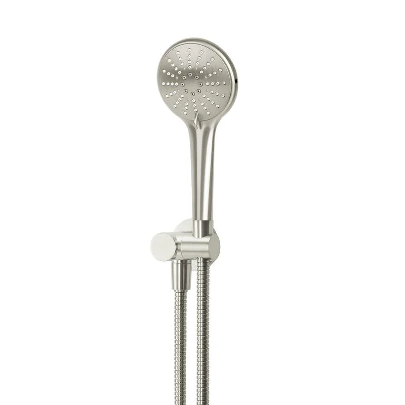 Meir Round Hand Shower on Swivel Bracket - PVD Brushed Nickel