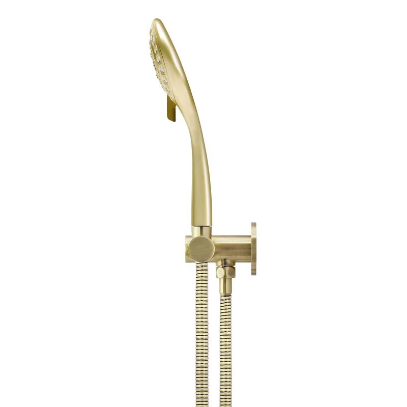 Meir Round Hand Shower on Swivel Bracket - PVD Tiger Bronze - Image 3