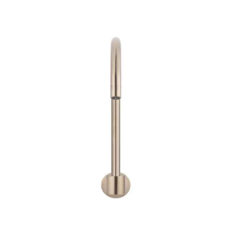 Meir Round High-Rise Swivel Wall Spout - Champagne - Image 3