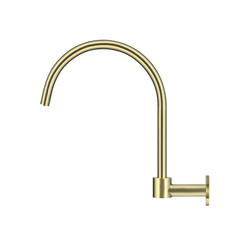 Meir Round High-Rise Swivel Wall Spout - PVD Tiger Bronze - Image 2