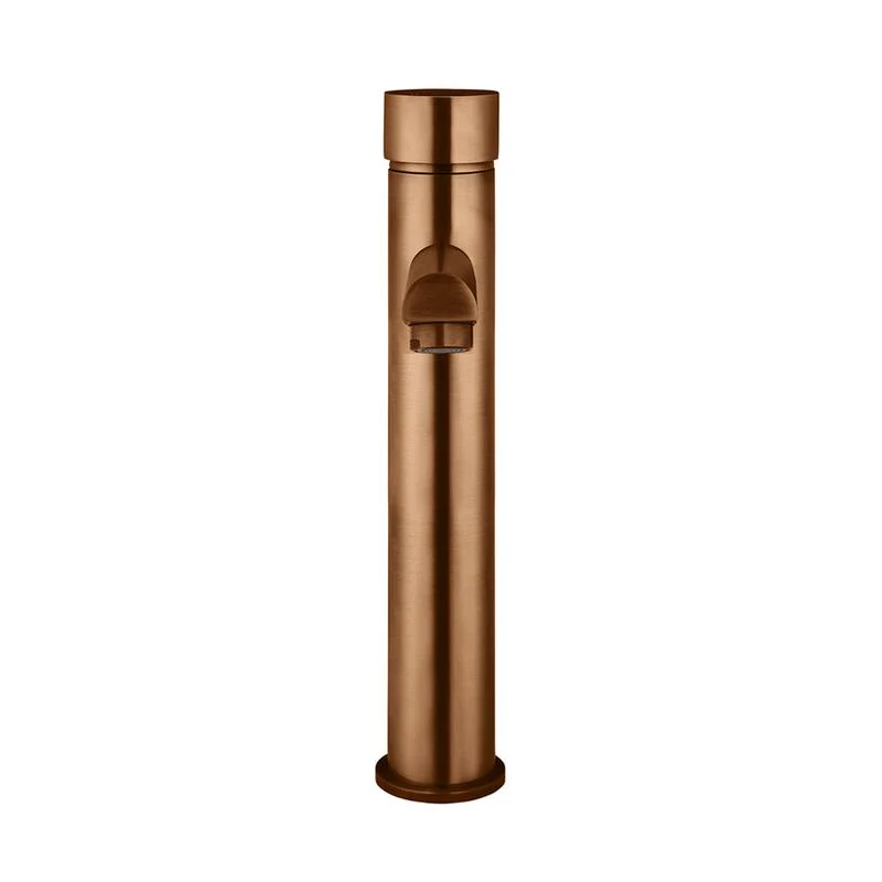 Meir Round Pinless Tall Basin Mixer Tap - Lustre Bronze - Image 3